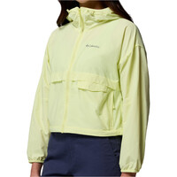 Columbia chaqueta softshell mujer Spire Valley Cropped Windbreaker vista detalle