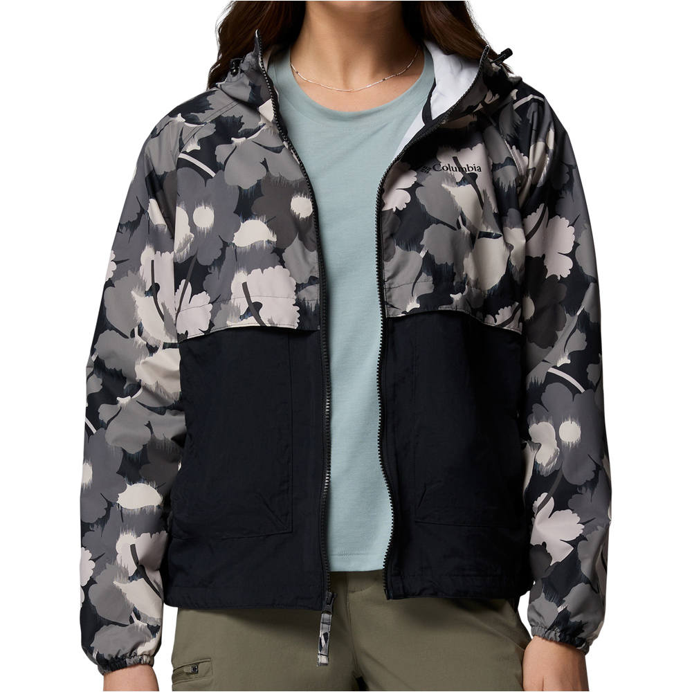 Columbia chaqueta softshell mujer Spire Valley Printed Windbreaker 03