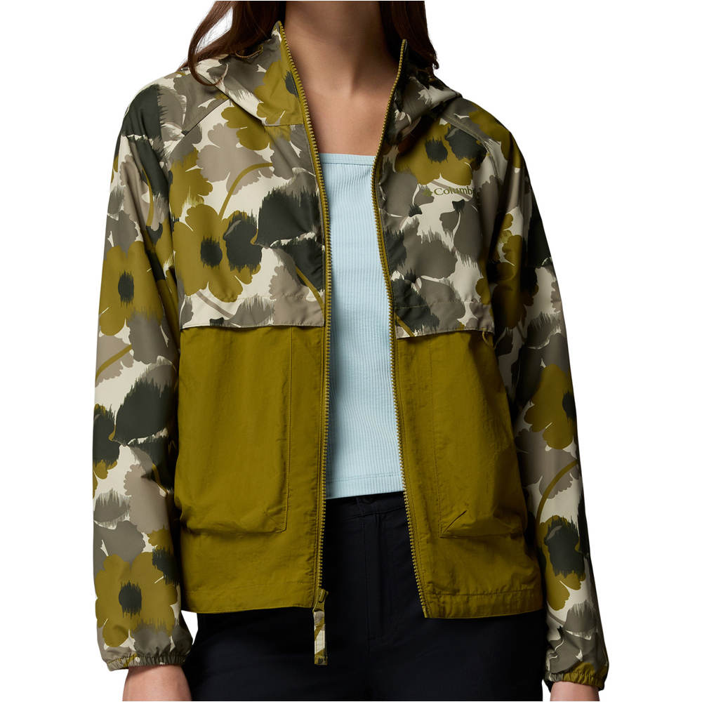 Columbia chaqueta softshell mujer Spire Valley Printed Windbreaker 03