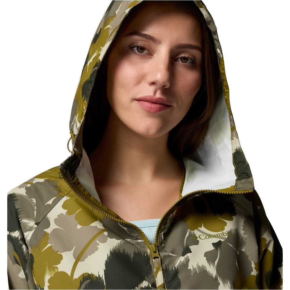 Columbia chaqueta softshell mujer Spire Valley Printed Windbreaker 04