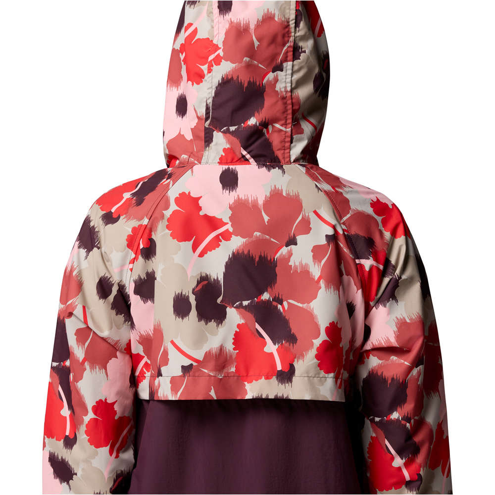 Columbia chaqueta softshell mujer Spire Valley Printed Windbreaker 06