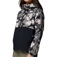 Columbia chaqueta softshell mujer Spire Valley Printed Windbreaker vista detalle