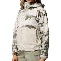 Columbia chaqueta softshell mujer Spire Valley Printed Windbreaker vista detalle