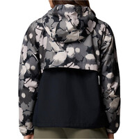 Columbia chaqueta softshell mujer Spire Valley Printed Windbreaker vista trasera