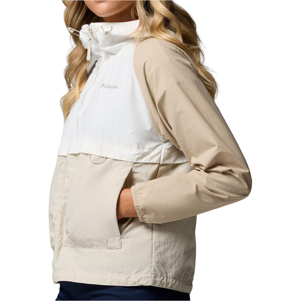 Columbia chaqueta softshell mujer Spire Valley Windbreaker vista detalle
