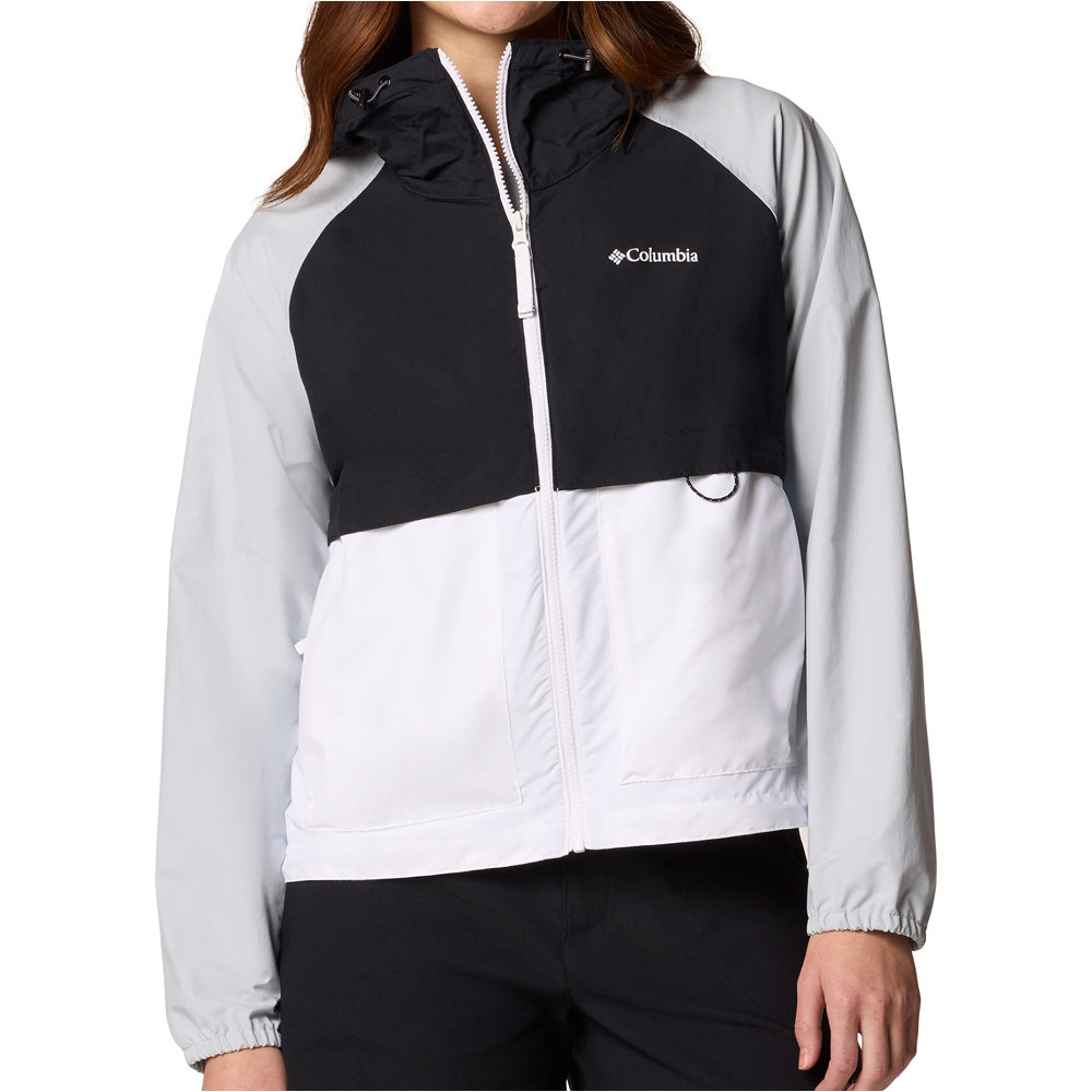 Columbia chaqueta softshell mujer Spire Valley Windbreaker vista frontal