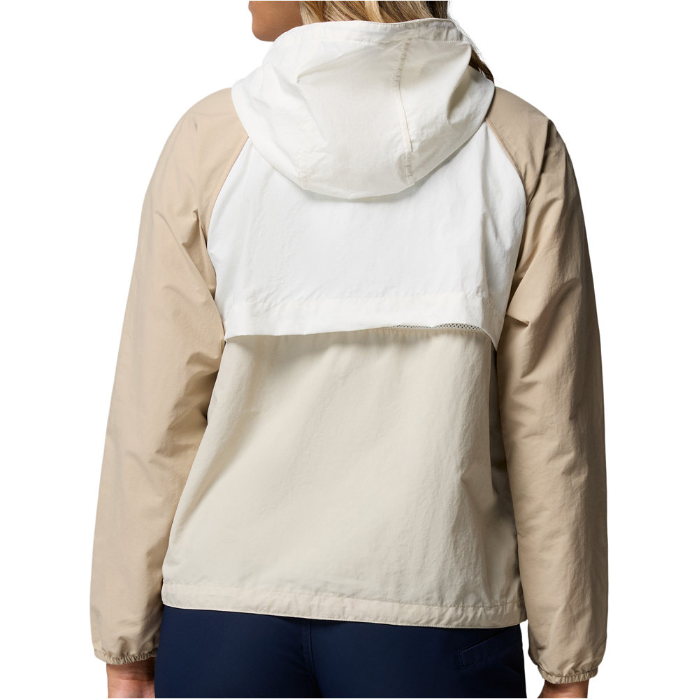 Columbia chaqueta softshell mujer Spire Valley Windbreaker vista trasera