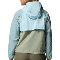 Columbia chaqueta softshell mujer Spire Valley Windbreaker vista trasera
