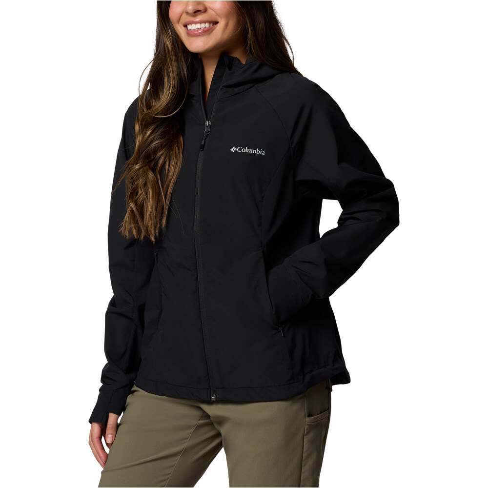 Columbia chaqueta softshell mujer Sweet As III Hooded Softshell vista detalle