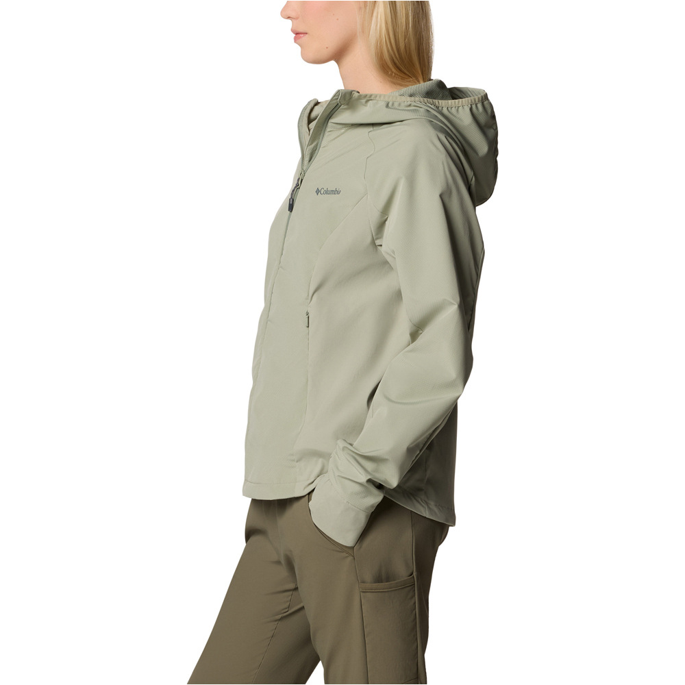 Columbia chaqueta softshell mujer Sweet As  III Hooded Softshell vista detalle