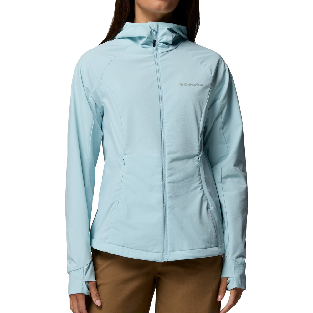 Columbia chaqueta softshell mujer Sweet As  III Hooded Softshell vista frontal