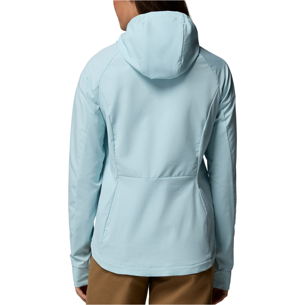 Columbia chaqueta softshell mujer Sweet As  III Hooded Softshell vista trasera