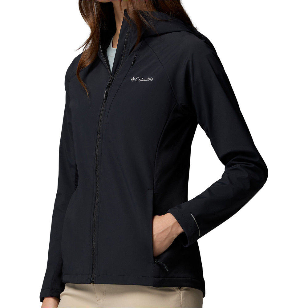Columbia chaqueta softshell mujer Trailborne Softshell vista detalle