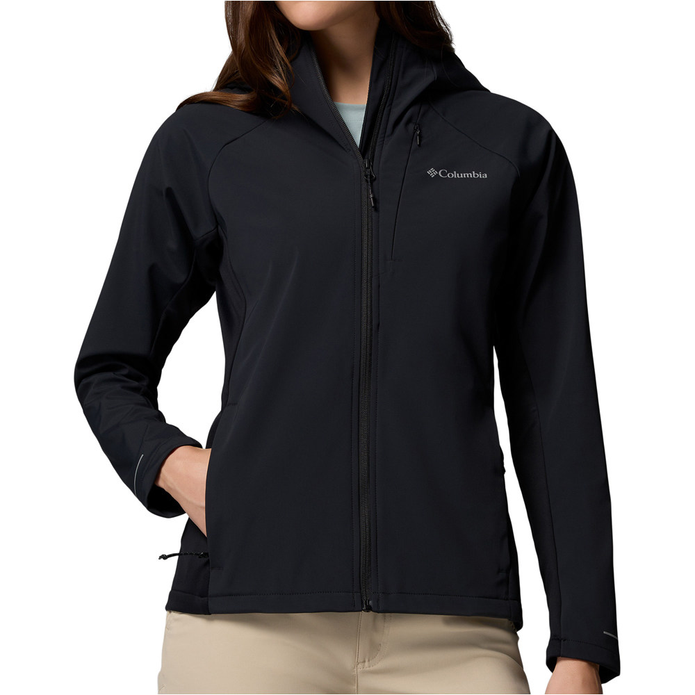 Columbia chaqueta softshell mujer Trailborne Softshell vista frontal