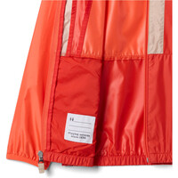 Columbia chaqueta softshell niño Back Bowl II Hooded Windbreaker vista detalle