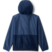 Columbia chaqueta softshell niño Back Bowl II Hooded Windbreaker vista trasera