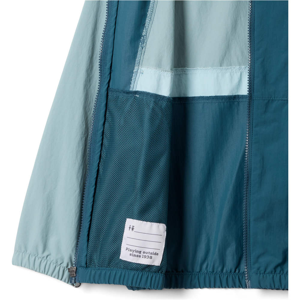 Columbia chaqueta softshell niño Spire Valley Windbreaker vista detalle