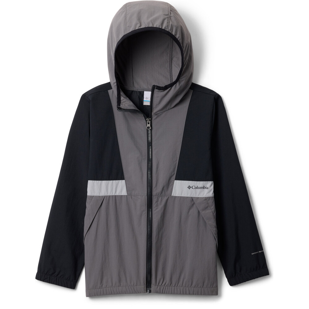 Columbia chaqueta softshell niño Spire Valley Windbreaker vista frontal