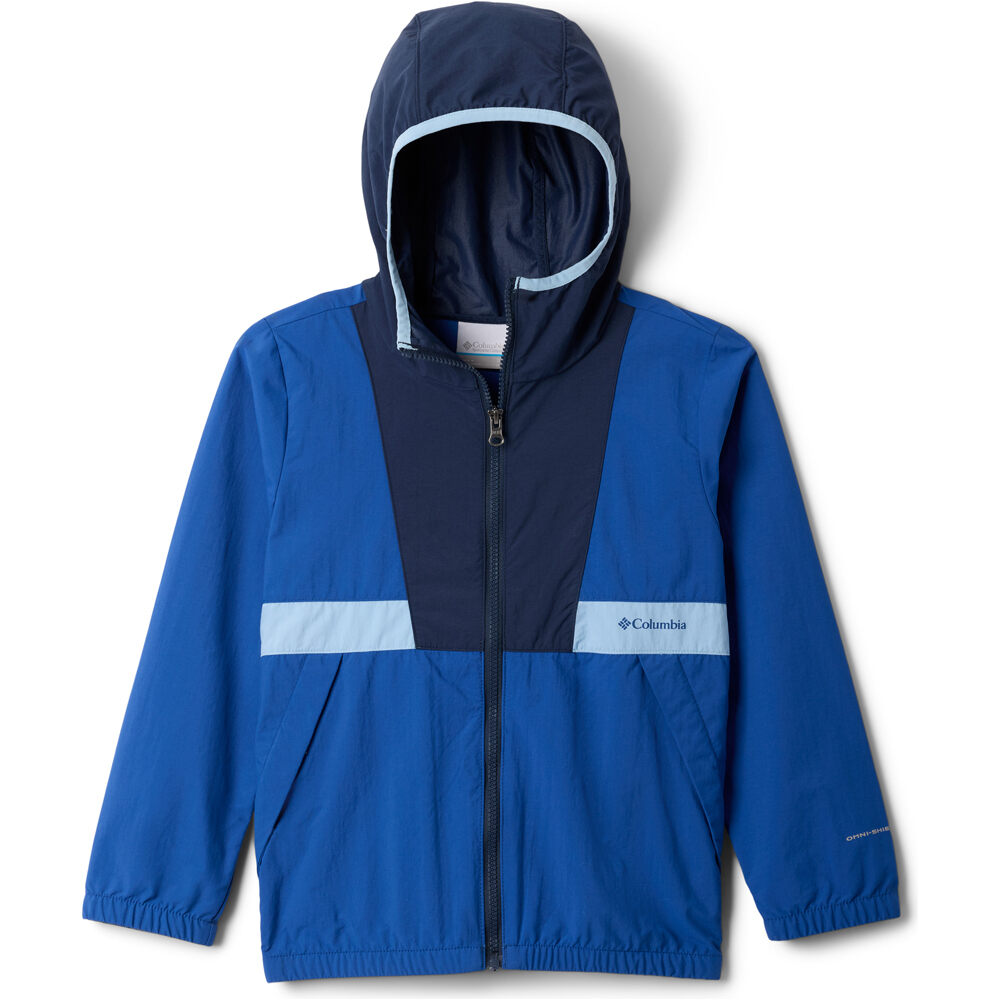 Columbia chaqueta softshell niño Spire Valley Windbreaker vista frontal