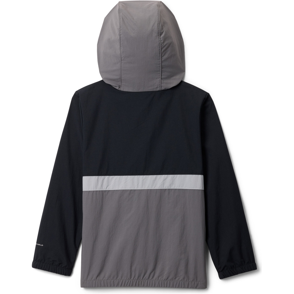 Columbia chaqueta softshell niño Spire Valley Windbreaker vista trasera