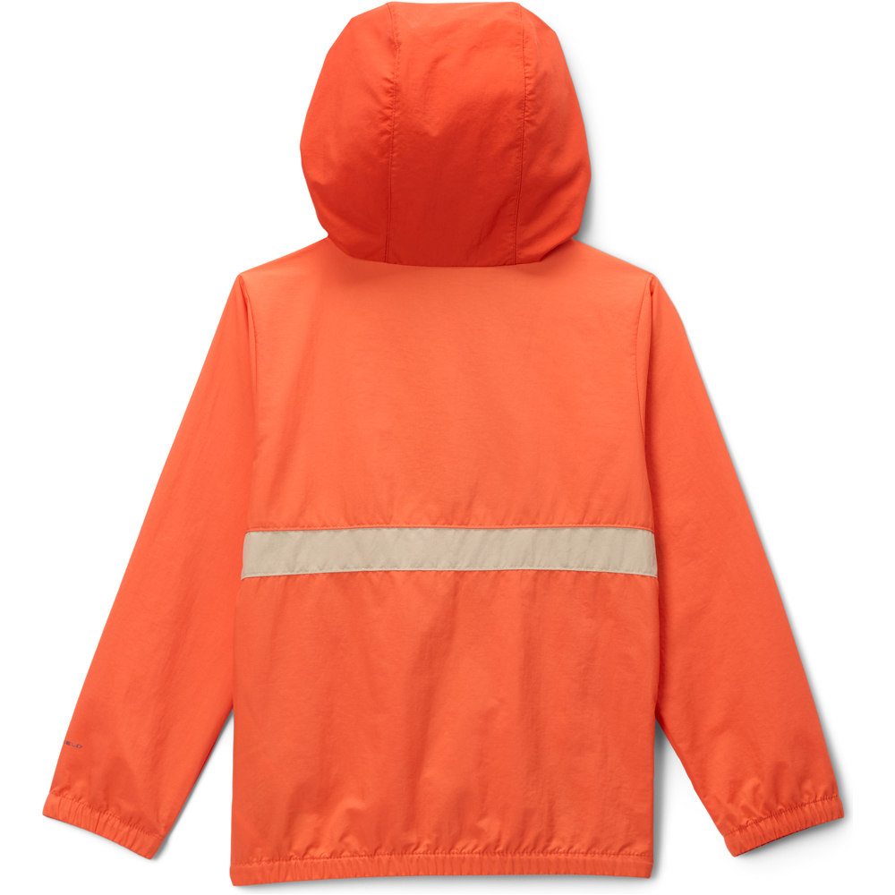 Columbia chaqueta softshell niño Spire Valley Windbreaker vista trasera