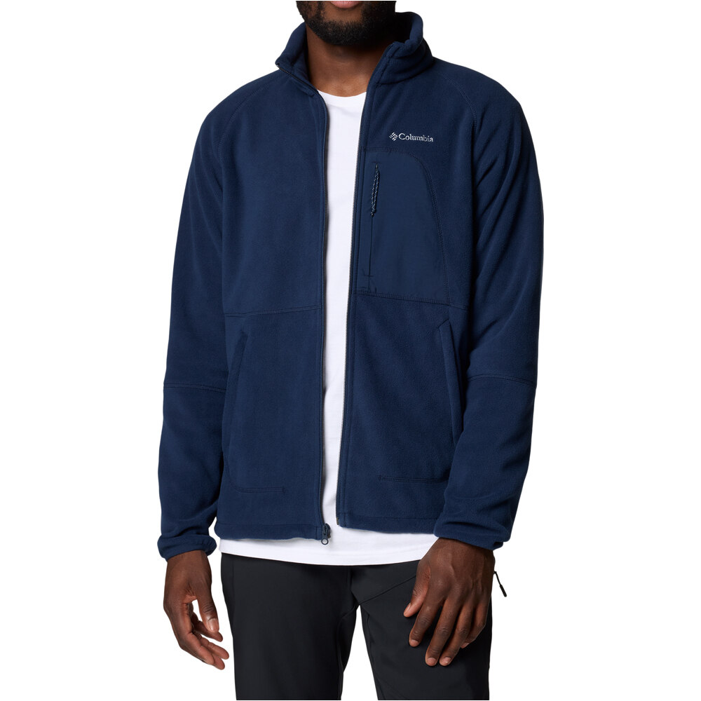 Columbia forro polar hombre _2_Rapid Expedition II Full Zip Fleece vista detalle