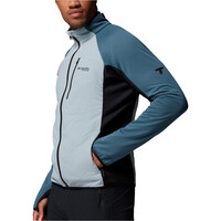 Columbia forro polar hombre Arctic Crest Hybrid Full Zip vista detalle