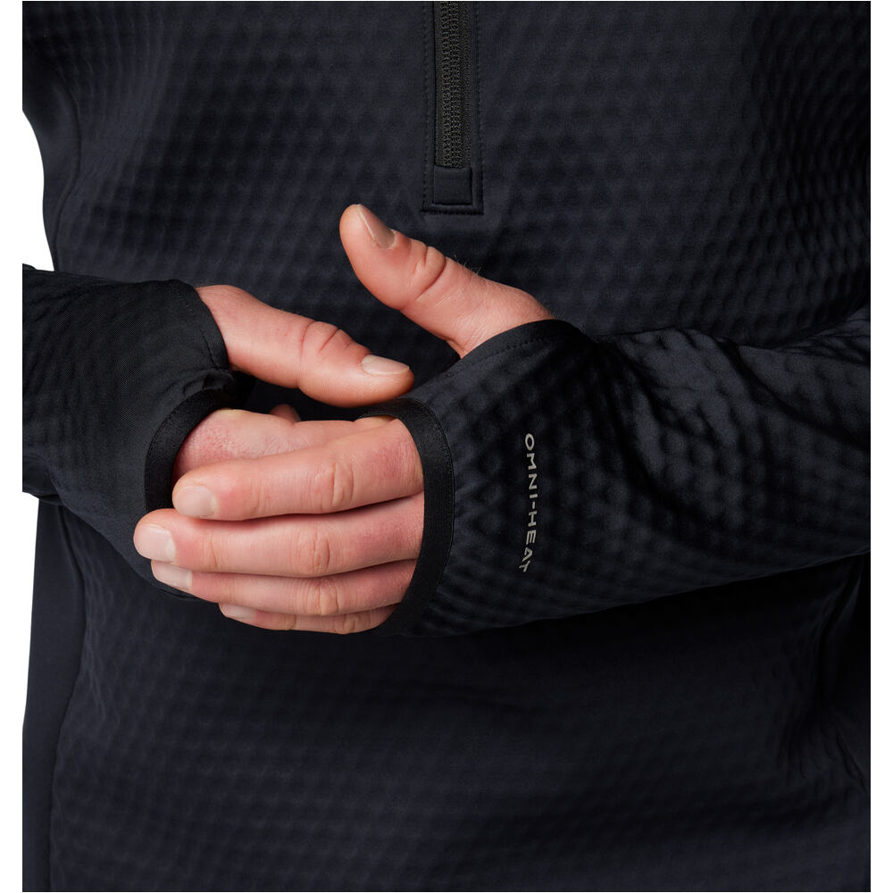 Columbia forro polar hombre Crystal Leaf Omni-Heat Helix Half Zip 06