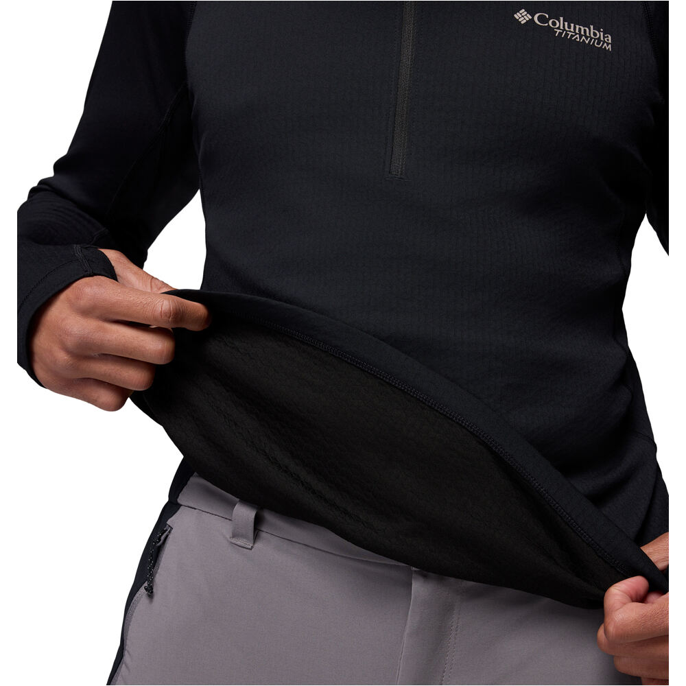 Columbia forro polar hombre DriVenture Half Zip vista detalle