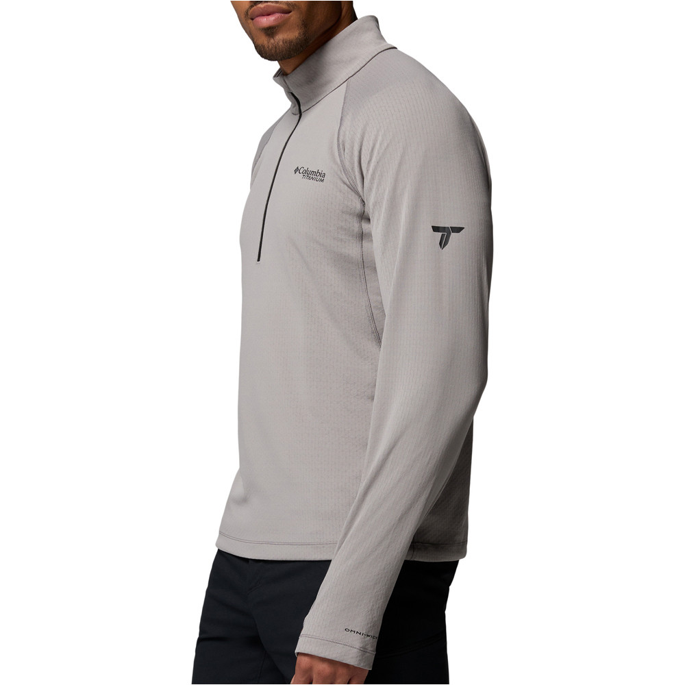 Columbia forro polar hombre DriVenture Half Zip vista detalle