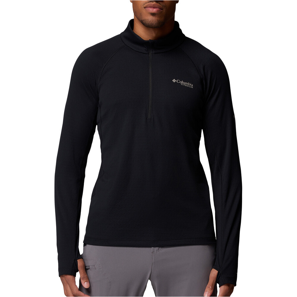 Columbia forro polar hombre DriVenture Half Zip vista frontal