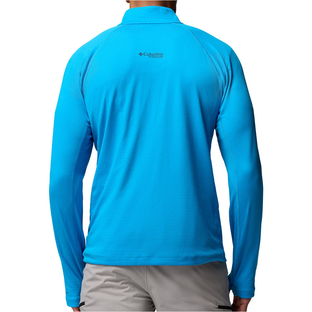 Columbia forro polar hombre DriVenture Half Zip vista trasera