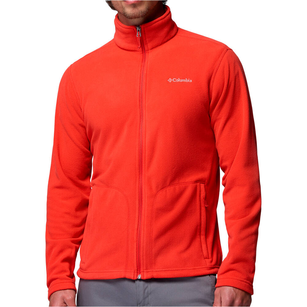 Columbia forro polar hombre Fast Trek Light FZ Fleece vista frontal
