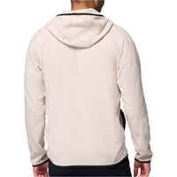 Columbia forro polar hombre Fast Trek Overlay Hooded Full Zip vista trasera