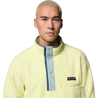 Columbia forro polar hombre Helvetia II Half Snap Fleece vista detalle