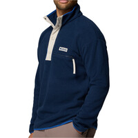 Columbia forro polar hombre Helvetia II Half Snap Fleece vista detalle