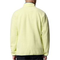 Columbia forro polar hombre Helvetia II Half Snap Fleece vista trasera