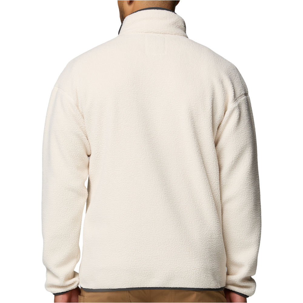 Columbia forro polar hombre Helvetia II Half Snap Fleece vista trasera