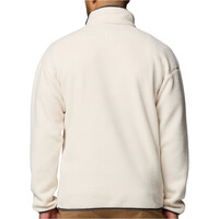 Columbia forro polar hombre Helvetia II Half Snap Fleece vista trasera