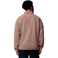 Columbia forro polar hombre Helvetia II Half Snap Fleece vista trasera