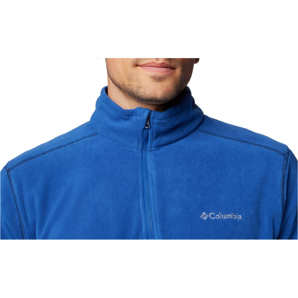 Columbia forro polar hombre Klamath Range II Half Zip vista detalle