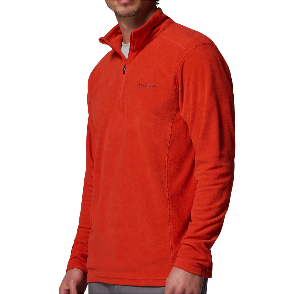 Columbia forro polar hombre Klamath Range II Half Zip vista detalle