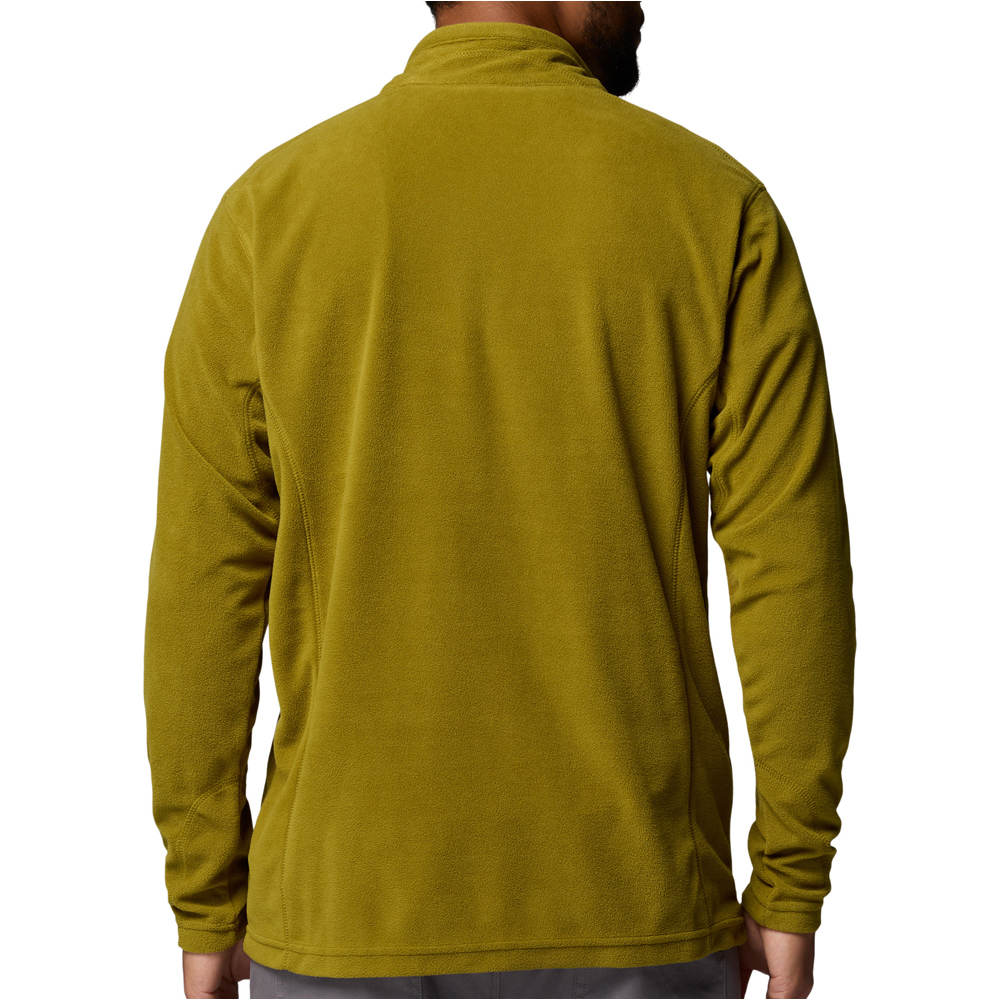 Columbia forro polar hombre Klamath Range II Half Zip vista trasera
