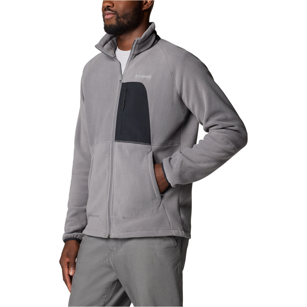 Columbia forro polar hombre Rapid Expedition II Full Zip Fleece vista detalle