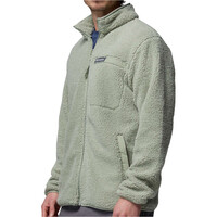 Columbia forro polar hombre Rugged Ridge High Pile Full Zip vista detalle