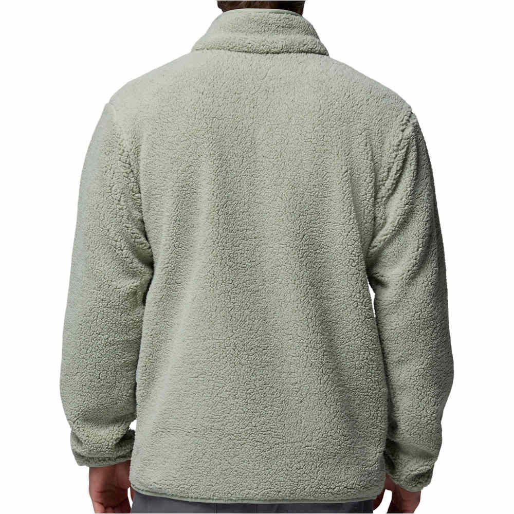 Columbia forro polar hombre Rugged Ridge High Pile Full Zip vista trasera
