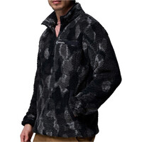 Columbia forro polar hombre Rugged Ridge High Pile Half Zip vista detalle