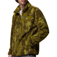 Columbia forro polar hombre Rugged Ridge High Pile Half Zip vista detalle