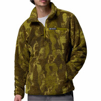 Columbia forro polar hombre Rugged Ridge High Pile Half Zip vista frontal