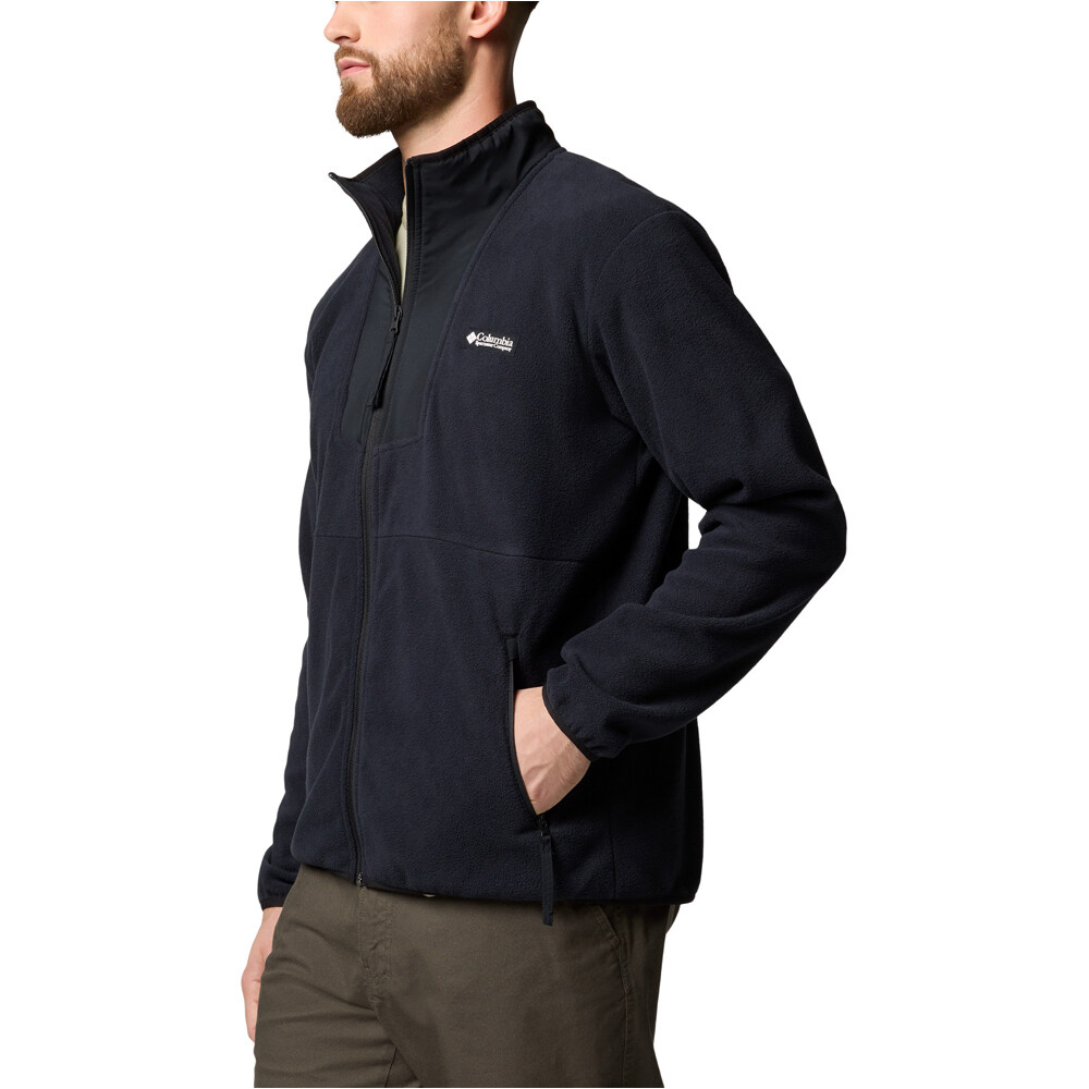 Columbia forro polar hombre Sequoia Grove Full Zip Fleece vista detalle